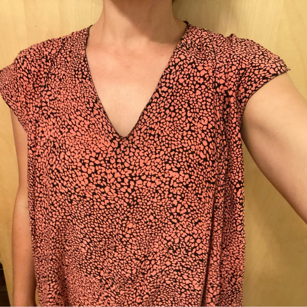 100% silk top from Revolve